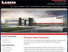 Tablet Screenshot of lanzen.com